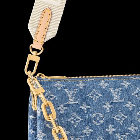 louis vuitton denim coussin